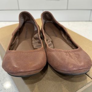 Lucky Brand light brown flats 7.5